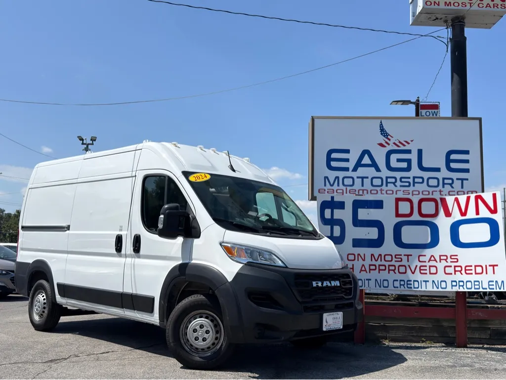 White 2024 RAM PROMASTER TRADESMAN 2500 for sale in Lake Station, IN