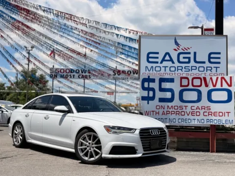 White 2017 AUDI A6 PREMIUM PLUS for sale in Lake Station, IN