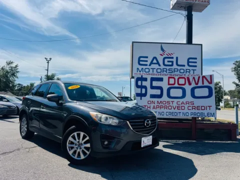 Gray 2016 MAZDA CX-5 TOURING for sale in Lake Station, IN