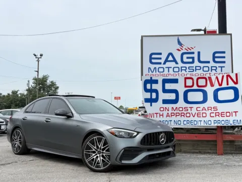 Gray 2023 MERCEDES-BENZ C-CLASS AMG C 43 for sale in Lake Station, IN