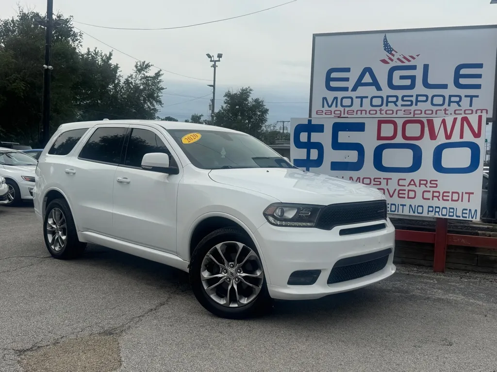 White 2020 DODGE DURANGO GT for sale in Lake Station, IN