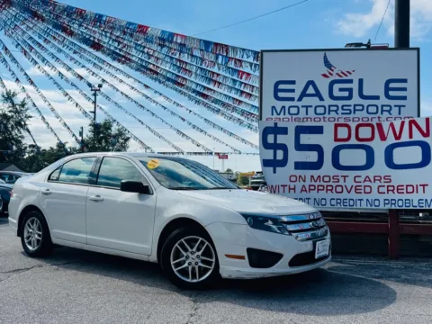 White 2012 FORD FUSION S for sale in Lake Station, IN