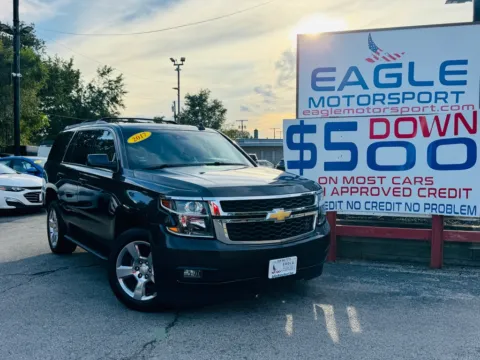 Brown 2017 CHEVROLET TAHOE 1500 LT for sale in Lake Station, IN