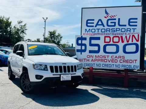 White 2016 JEEP COMPASS SPORT for sale in Lake Station, IN