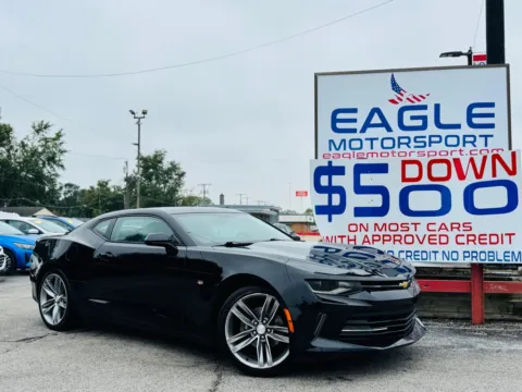 Black 2017 CHEVROLET CAMARO LT for sale in Lake Station, IN