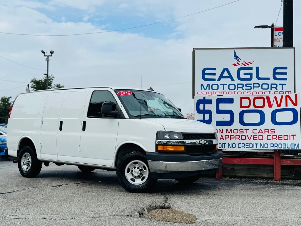 White 2022 CHEVROLET EXPRESS G2500 for sale in Lake Station, IN