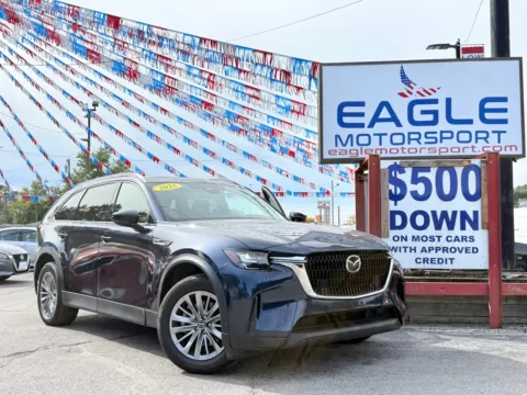 Blue 2025 MAZDA CX-90 PREFERRED for sale in Lake Station, IN