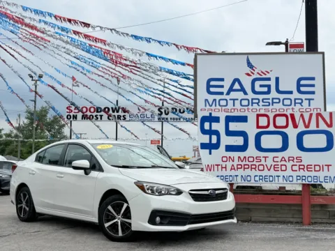White 2023 SUBARU IMPREZA PREMIUM for sale in Lake Station, IN