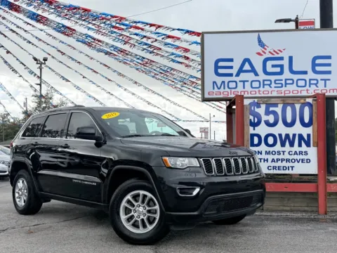 Black 2019 JEEP GRAND CHEROKEE LAREDO for sale in Lake Station, IN