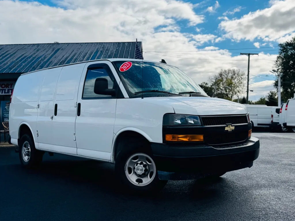 White 2023 CHEVROLET EXPRESS G2500 for sale in Lake Station, IN