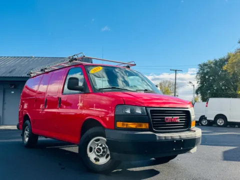 Red 2019 GMC SAVANA 3500 for sale in Lake Station, IN