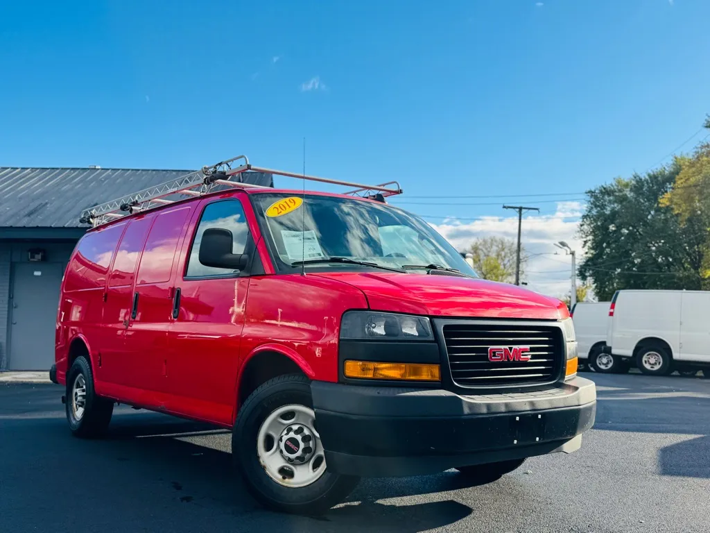 Red 2019 GMC SAVANA 3500 for sale in Lake Station, IN