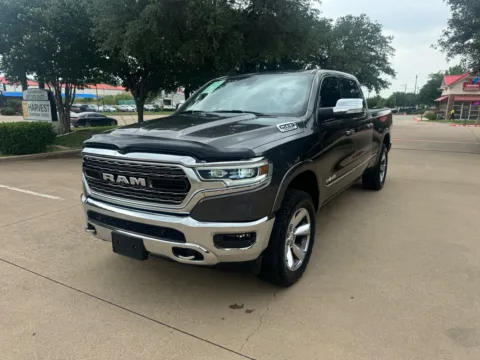 Gray 2019 RAM 1500 LIMITED for sale in Fort Worth, TX