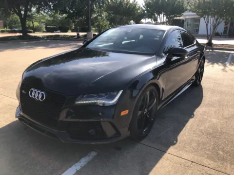Black 2014 AUDI RS 7 4.0T QUATTRO PRESTIGE for sale in Fort Worth, TX