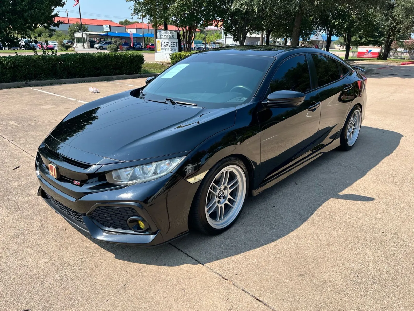 Black 2019 HONDA CIVIC SI for sale in Fort Worth, TX
