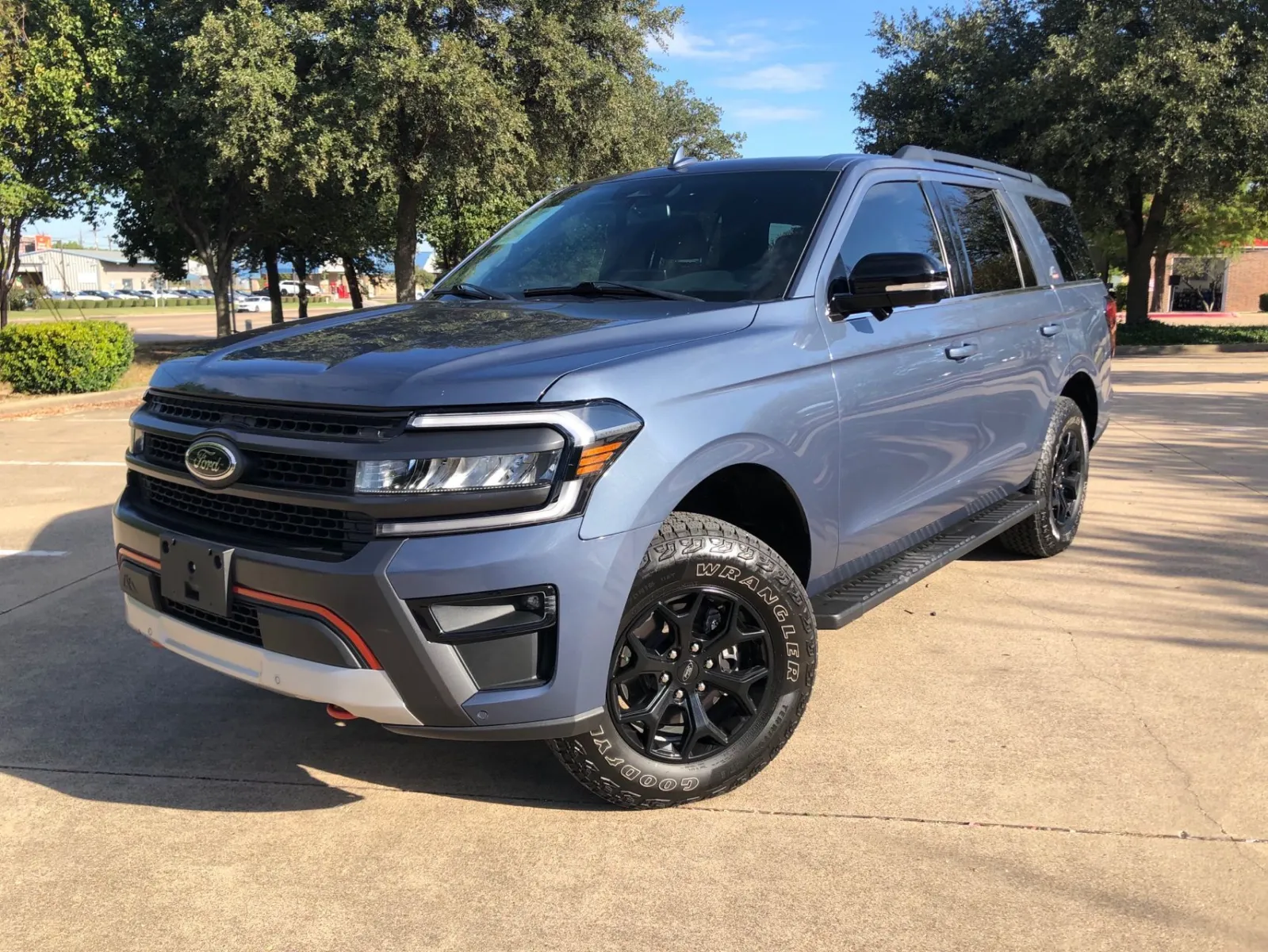 Blue 2022 FORD EXPEDITION TIMBERLINE for sale in Fort Worth, TX
