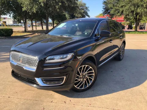 Black 2019 LINCOLN NAUTILUS RESERVE for sale in Fort Worth, TX
