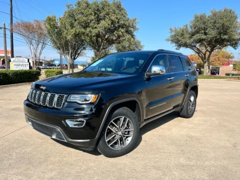 Black 2018 JEEP GRAND CHEROKEE LIMITED 4X4 for sale in Fort Worth, TX