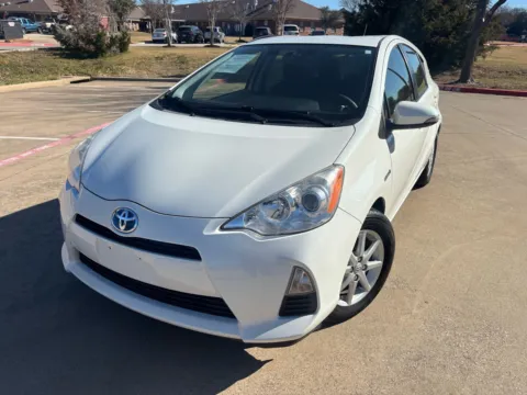 White 2012 TOYOTA PRIUS C THREE for sale in Fort Worth, TX