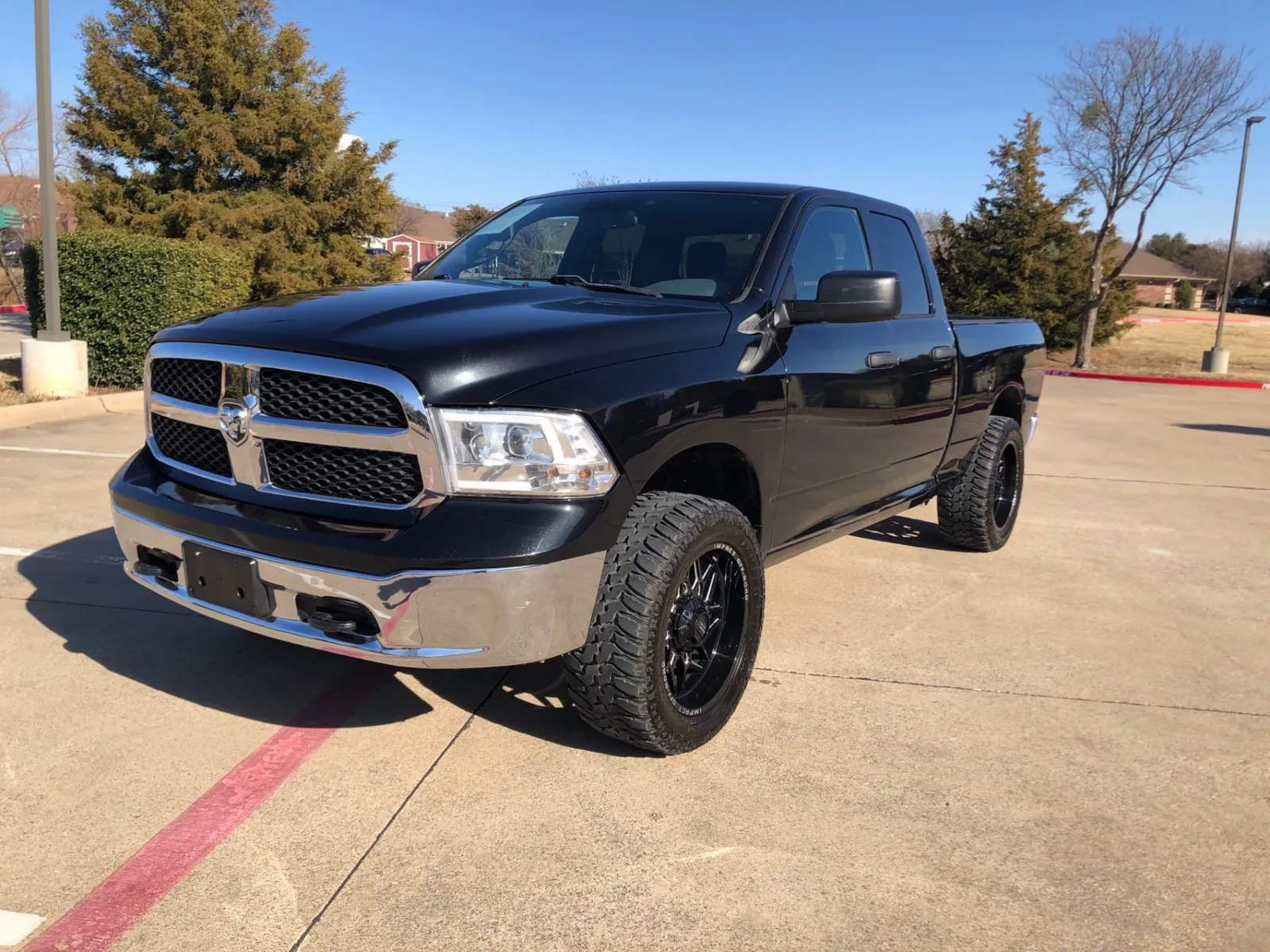 Black 2019 RAM 1500 TRADESMAN for sale in Fort Worth, TX