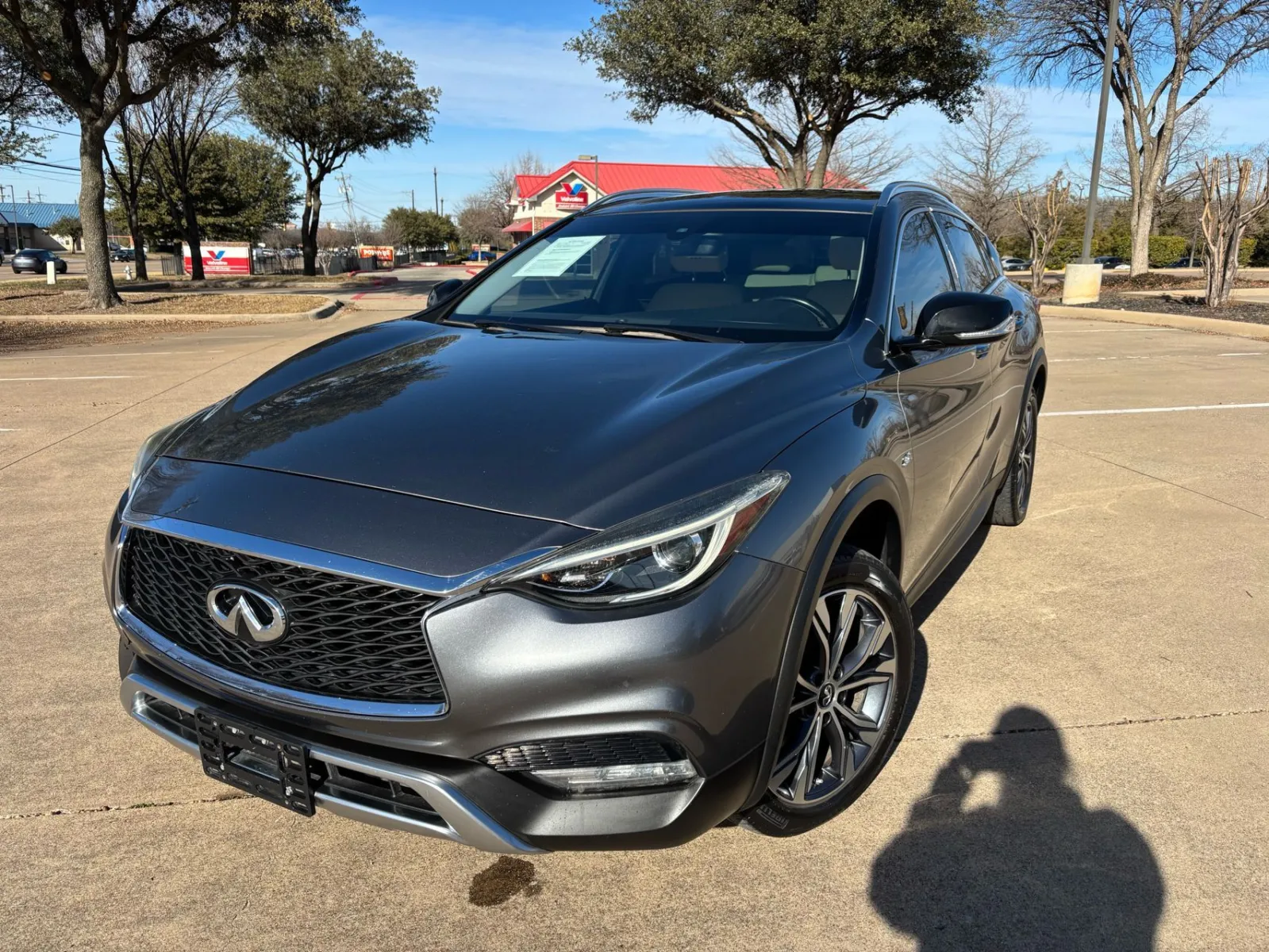 Gray 2017 INFINITI QX30 PREMIUM for sale in Fort Worth, TX