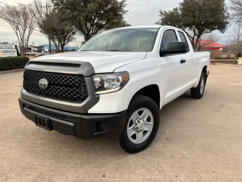 White 2018 TOYOTA TUNDRA SR for sale in Fort Worth, TX