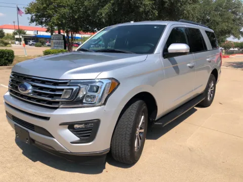 Silver 2019 FORD EXPEDITION XLT for sale in Fort Worth, TX