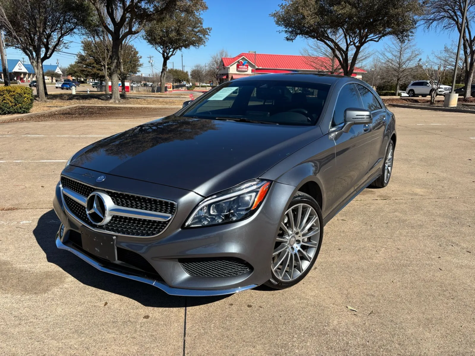 White 2016 MERCEDES-BENZ CLS 550 for sale in Fort Worth, TX