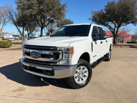 White 2021 FORD F-250 SUPER DUT XLT for sale in Fort Worth, TX