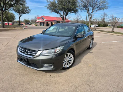 Gray 2013 HONDA ACCORD EX-L for sale in Fort Worth, TX