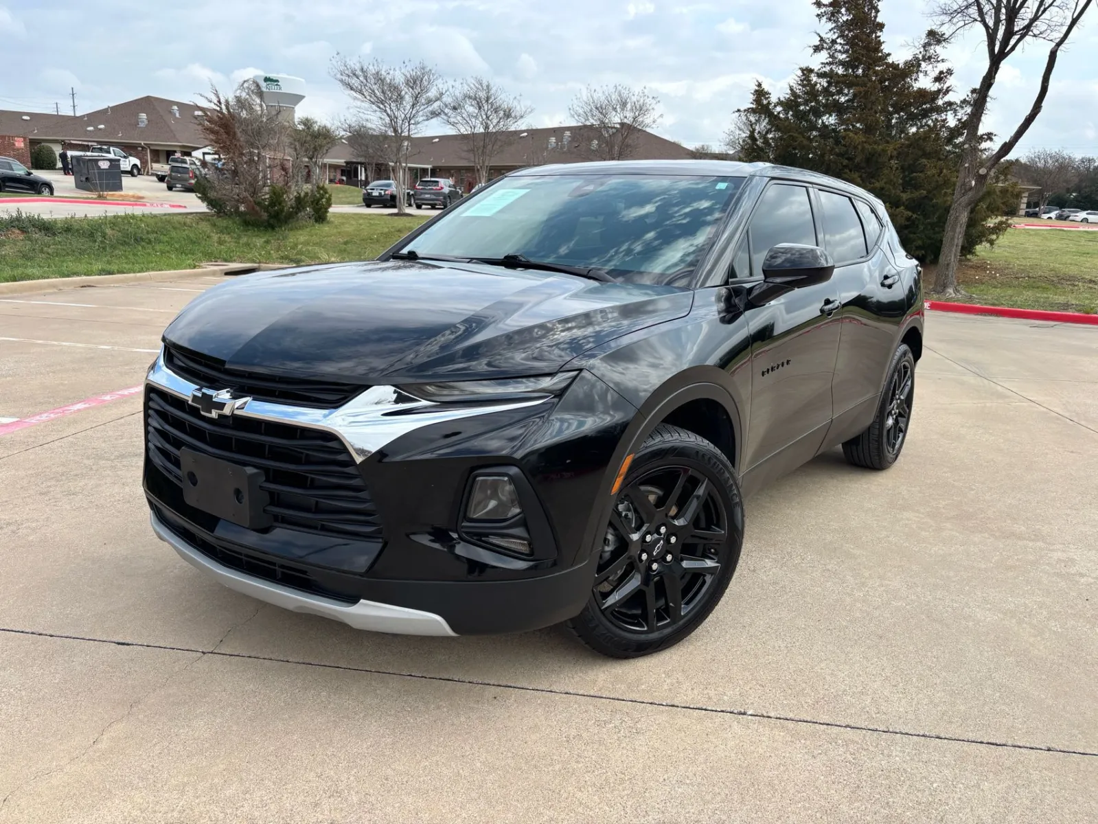 Black 2022 CHEVROLET BLAZER 2LT for sale in Fort Worth, TX
