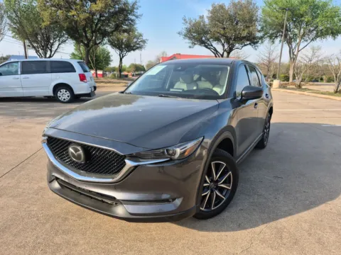 Gray 2018 MAZDA CX-5 GRAND TOURING for sale in Fort Worth, TX