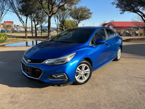 Blue 2018 CHEVROLET CRUZE LT AUTO for sale in Fort Worth, TX