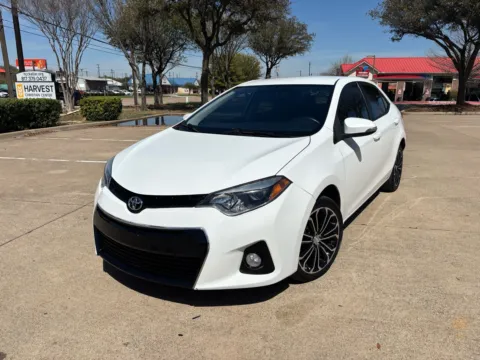 White 2014 TOYOTA COROLLA S for sale in Fort Worth, TX