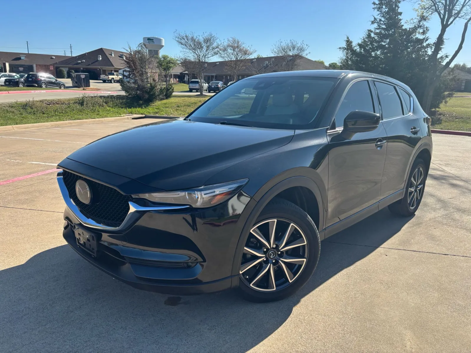Blue 2018 MAZDA CX-5 GRAND TOURING for sale in Fort Worth, TX