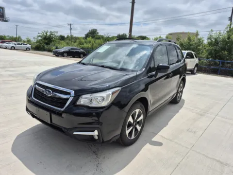 Black 2017 SUBARU FORESTER 2.5I LIMITED for sale in Fort Worth, TX