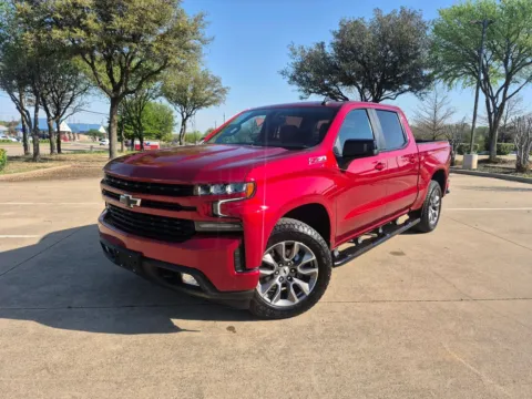 Red 2021 CHEVROLET SILVERADO 1500 RST for sale in Fort Worth, TX