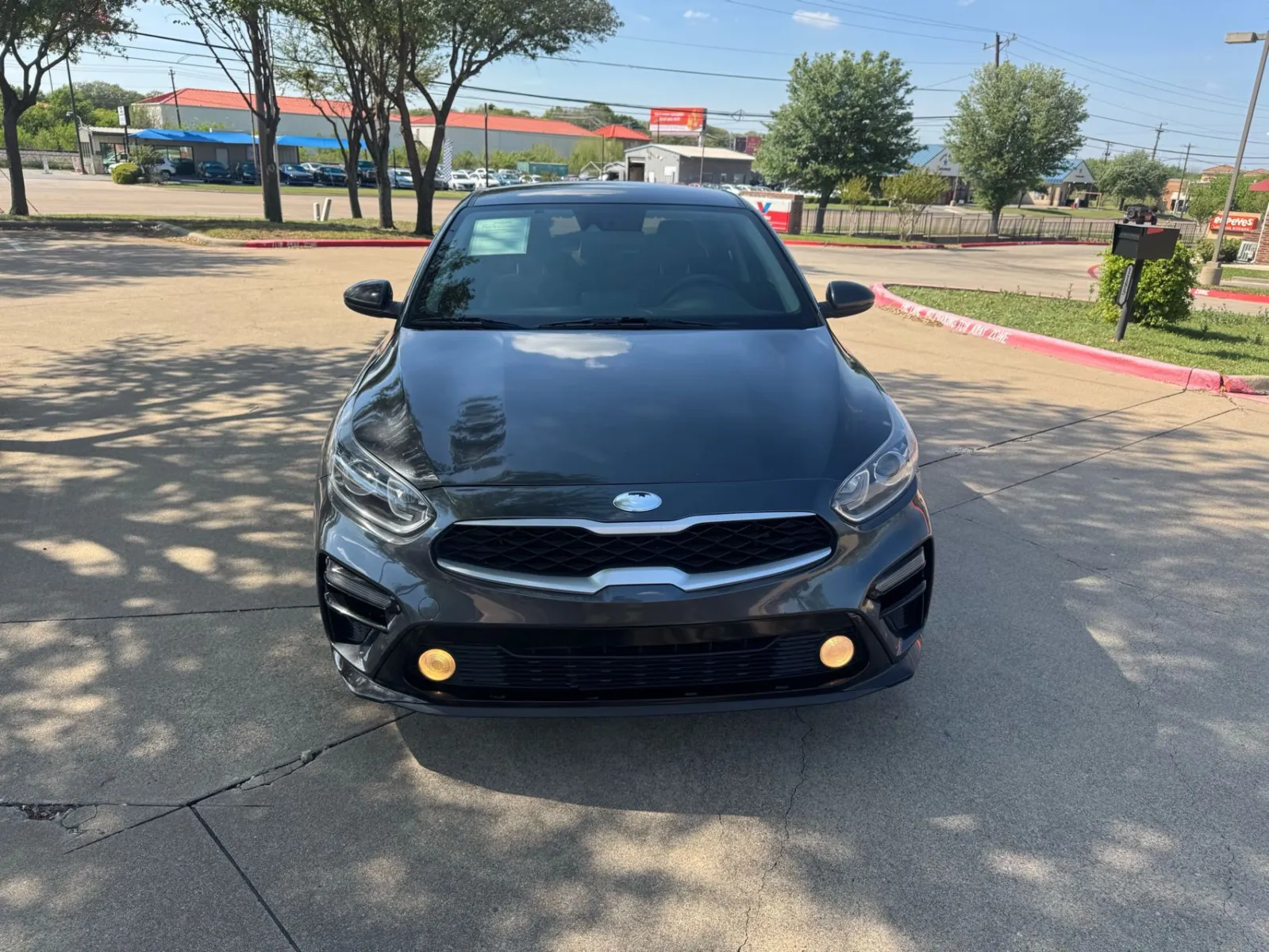 Gray 2019 KIA FORTE LXS for sale in Fort Worth, TX