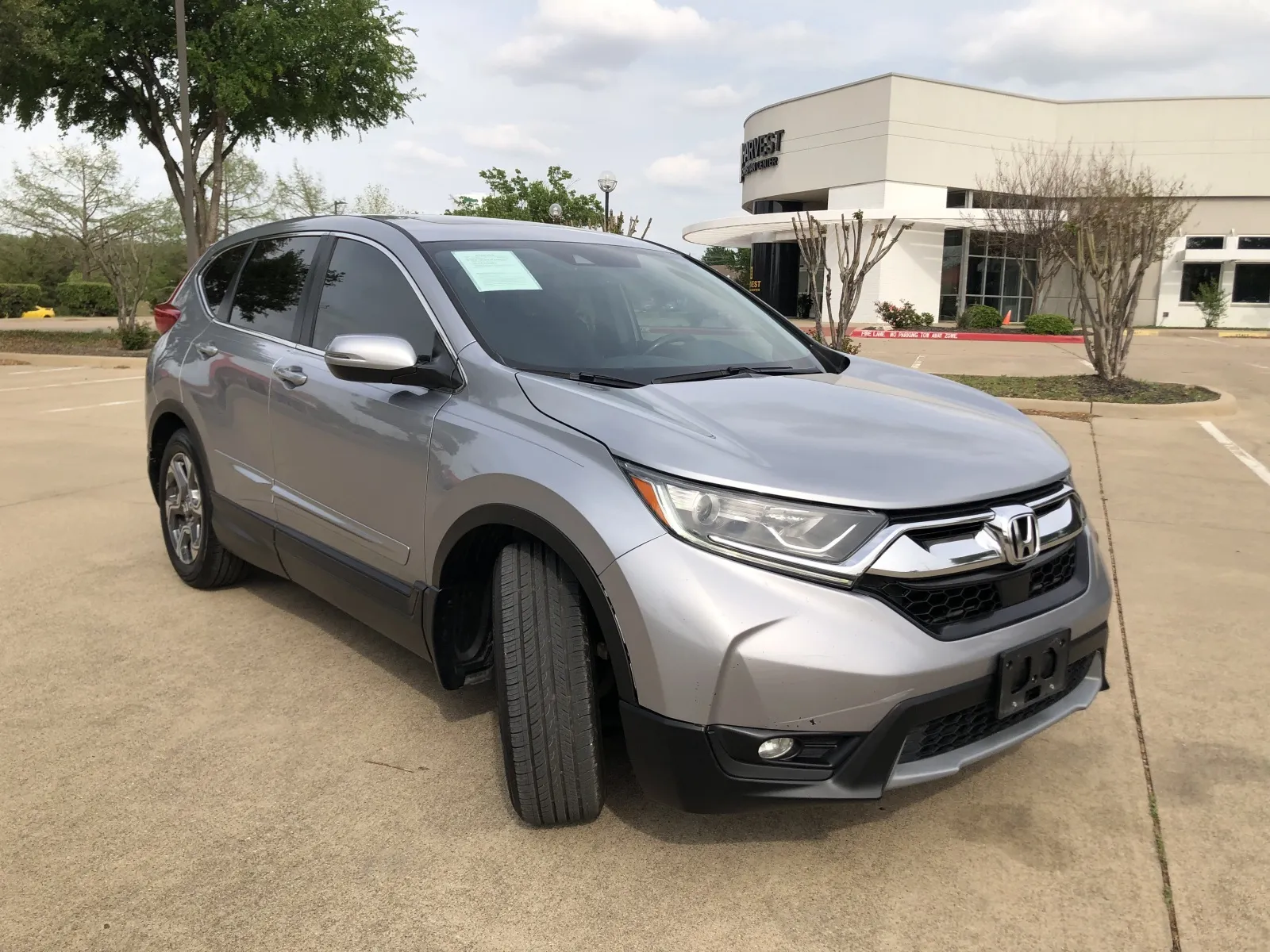 Silver 2019 HONDA CR-V EX-L for sale in Fort Worth, TX