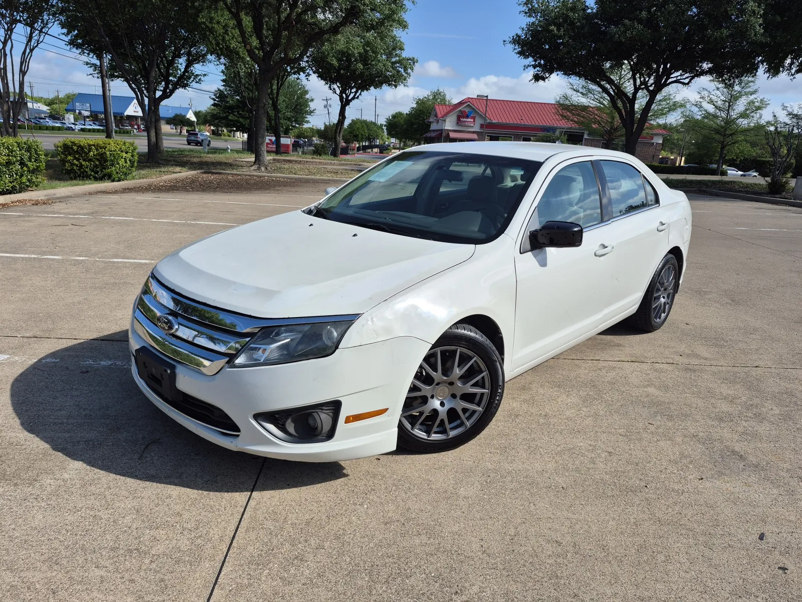 White 2012 FORD FUSION SE for sale in Fort Worth, TX