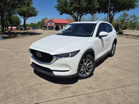 White 2020 MAZDA CX-5 GRAND TOURING for sale in Fort Worth, TX