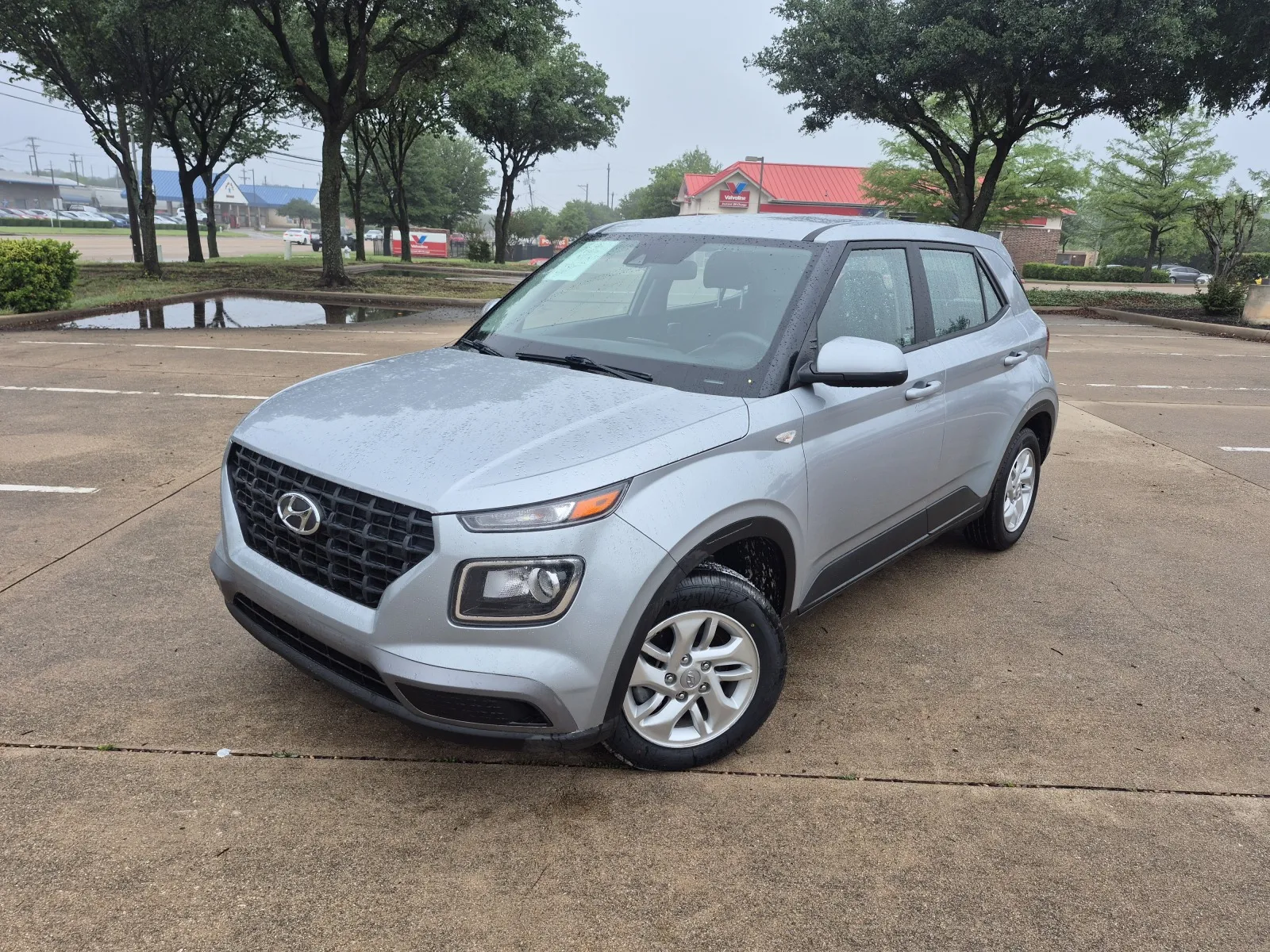 Silver 2021 HYUNDAI VENUE SE IVT for sale in Fort Worth, TX
