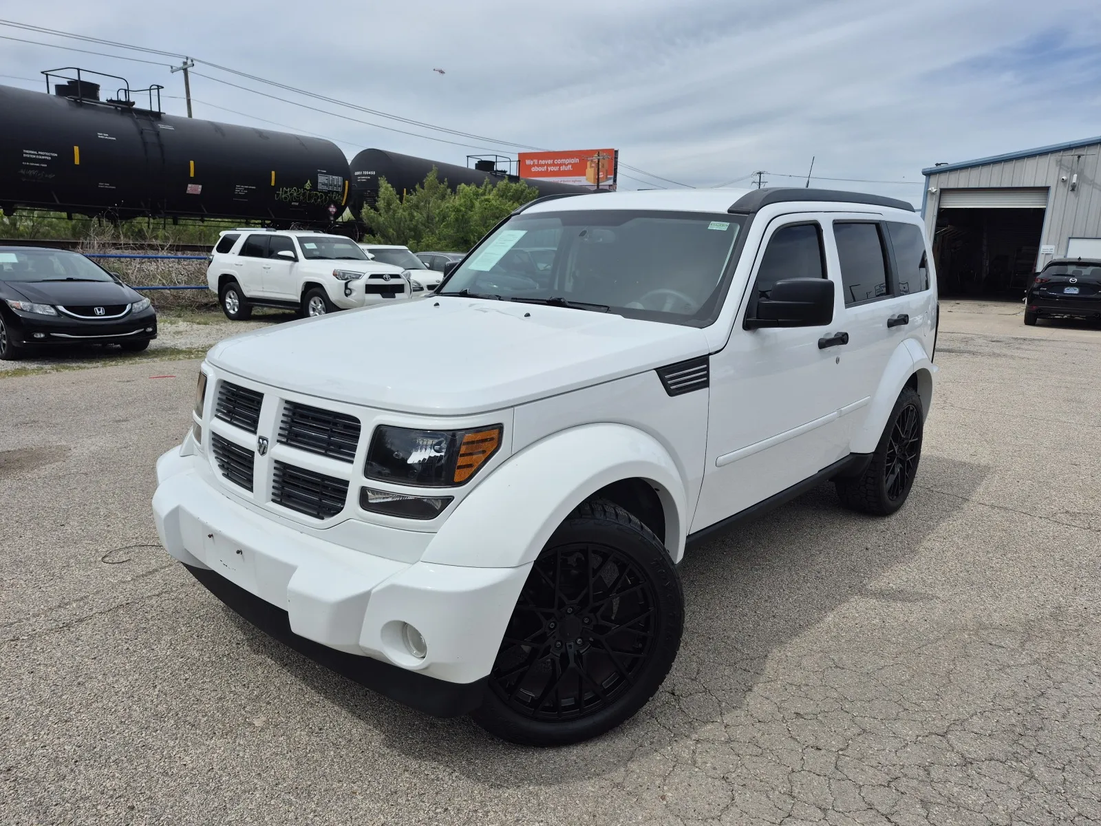 White 2011 DODGE NITRO HEAT for sale in Fort Worth, TX