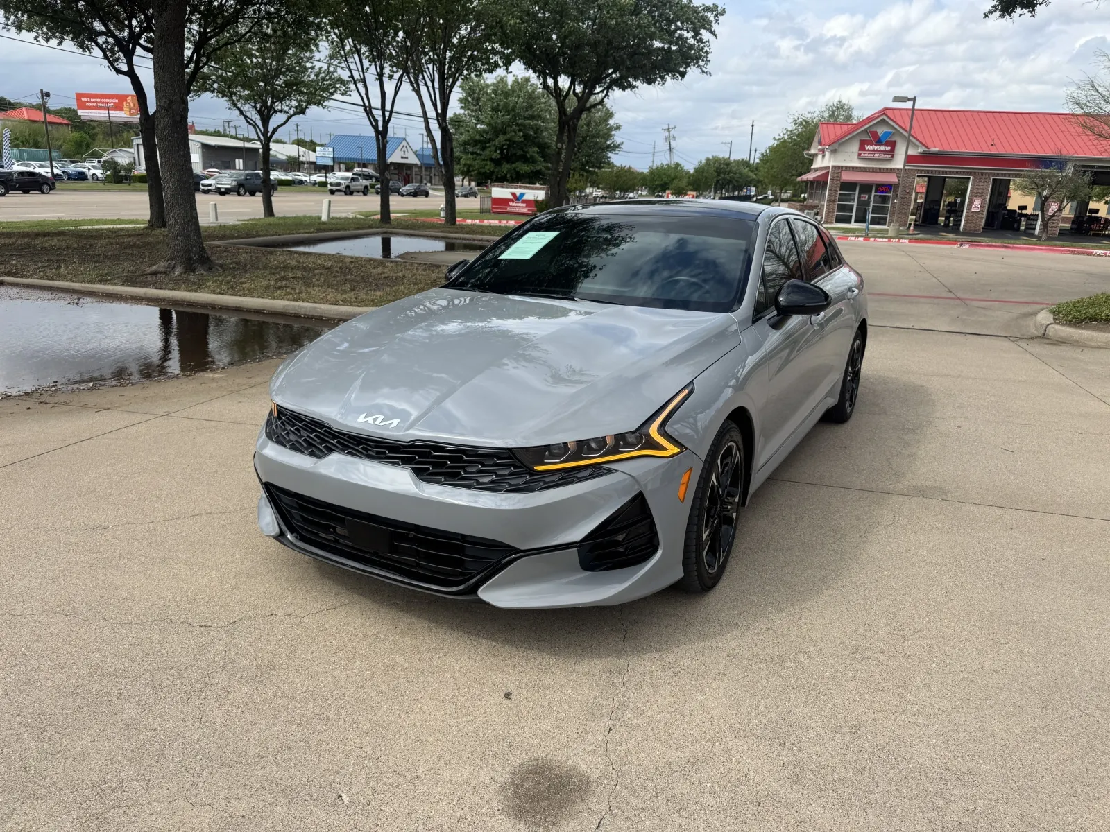 Gray 2024 KIA K5 GT-LINE for sale in Fort Worth, TX