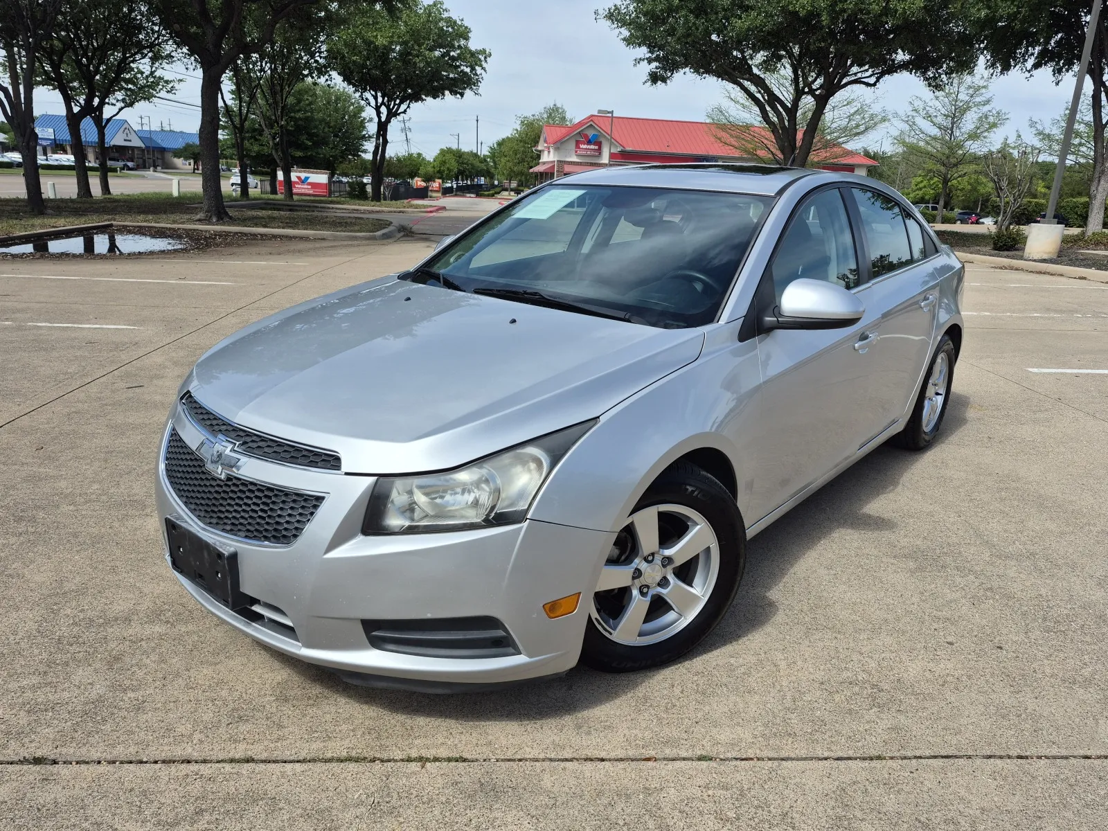Silver 2014 CHEVROLET CRUZE 1LT AUTO for sale in Fort Worth, TX