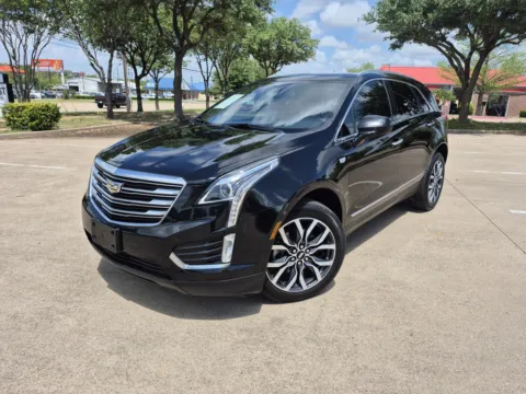 Black 2017 CADILLAC XT5 LUXURY for sale in Fort Worth, TX