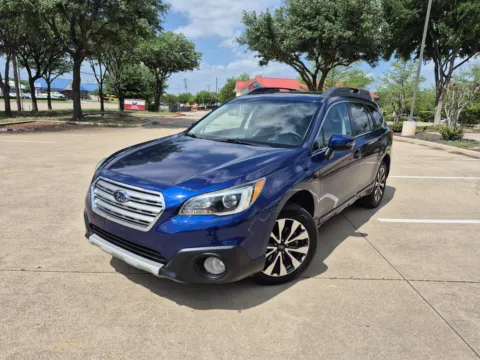 Blue 2017 SUBARU OUTBACK 2.5I LIMITED for sale in Fort Worth, TX