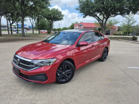 Red 2024 VOLKSWAGEN JETTA SE for sale in Fort Worth, TX