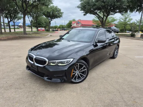 Black 2020 BMW 3 SERIES 330I for sale in Fort Worth, TX