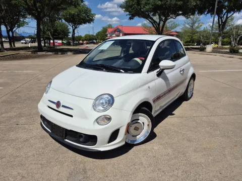 White 2019 FIAT 500 LOUNGE for sale in Fort Worth, TX